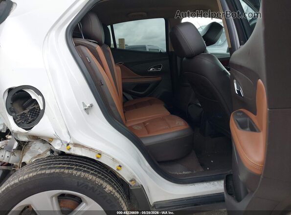 KL4CJCSB0GB696331 2016 BUICK ENCORE White VIN კოდის სტიკერის ხედი