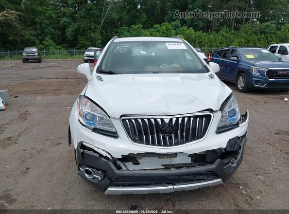 KL4CJCSB0GB696331 2016 BUICK ENCORE White ხელსაწყოთა პანელის ხედი