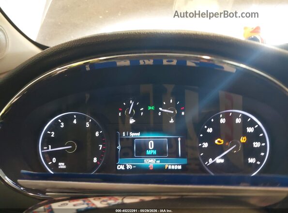 KL4CJCSB8JB533577 2018 BUICK ENCORE Maroon Rear seats view