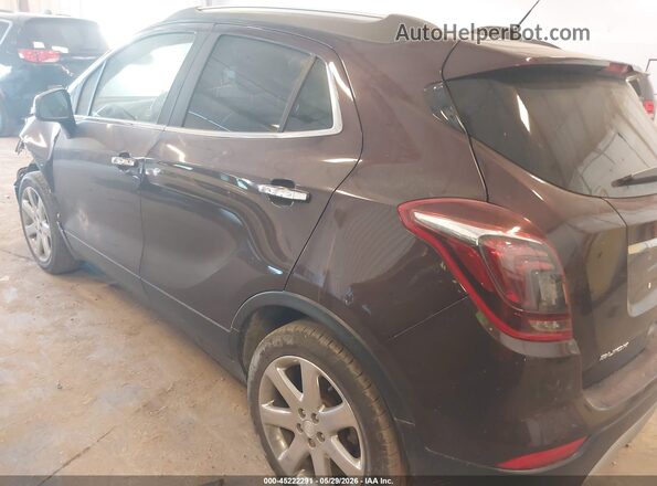 KL4CJCSB8JB533577 2018 BUICK ENCORE Maroon Rear left