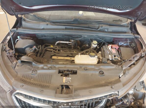 KL4CJCSB8JB533577 2018 BUICK ENCORE Maroon Rear view