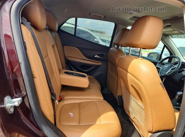 KL4CJCSB9HB219947 2017 BUICK ENCORE Burgundy Вид задньої частини салону