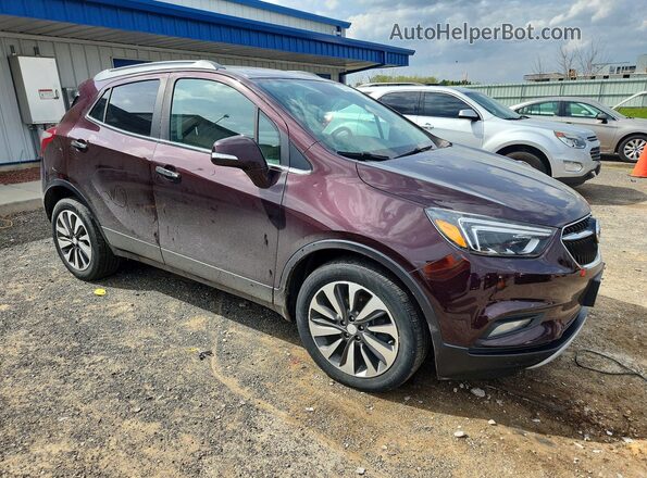 KL4CJCSB9HB219947 2017 BUICK ENCORE Burgundy Передня права чверть