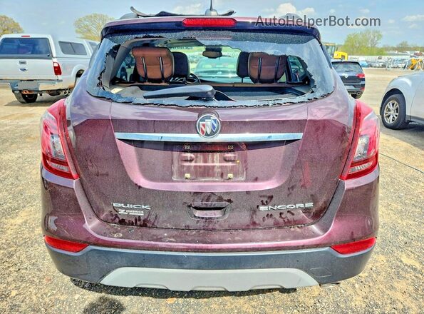 KL4CJCSB9HB219947 2017 BUICK ENCORE Burgundy Вид ззаду