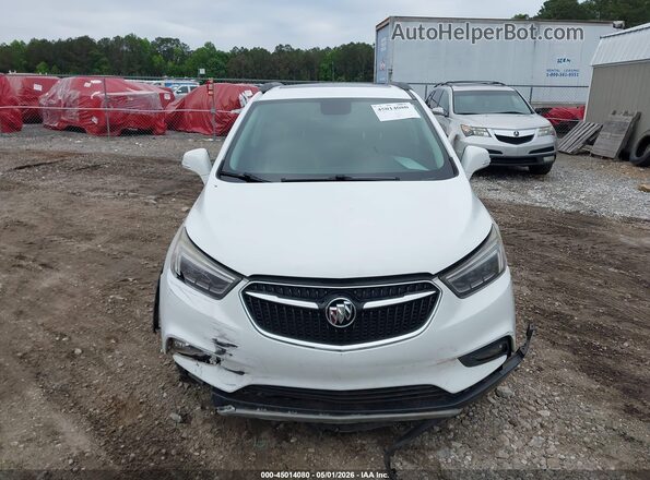 KL4CJCSBXJB527117 2018 BUICK ENCORE White Սարքավորումների վահանակի տեսք
