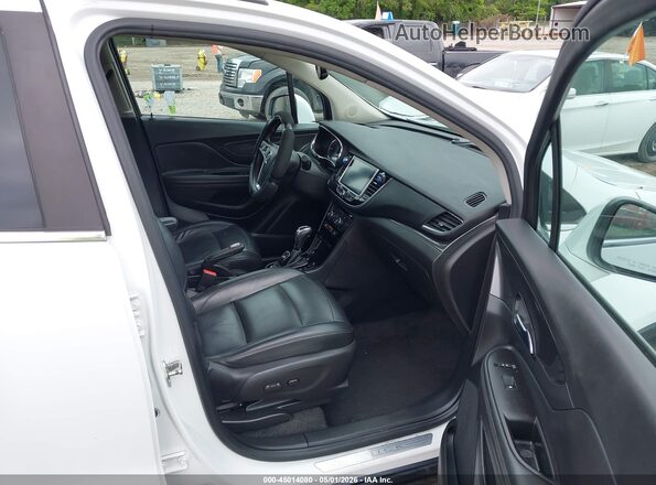 KL4CJCSBXJB527117 2018 BUICK ENCORE White Սալոնի դիմացի տեսք