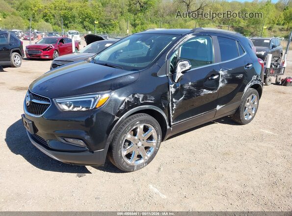 KL4CJCSM0KB941011 2019 BUICK ENCORE Черный Передняя левая четверть