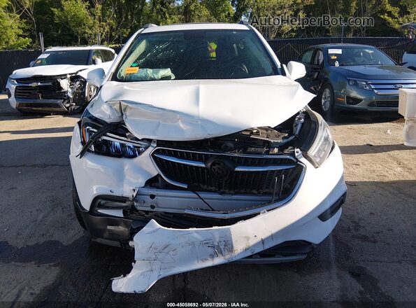 KL4CJCSM3KB887798 2019 BUICK ENCORE White ხელსაწყოთა პანელის ხედი