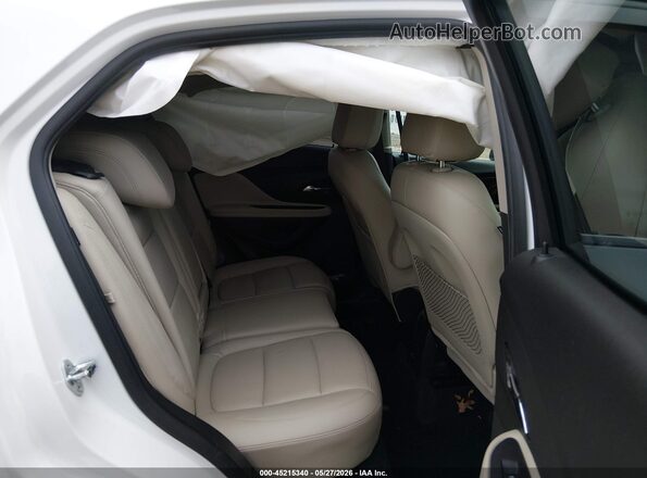 KL4CJCSM4KB746657 2019 BUICK ENCORE White Widok naklejki z numerem VIN