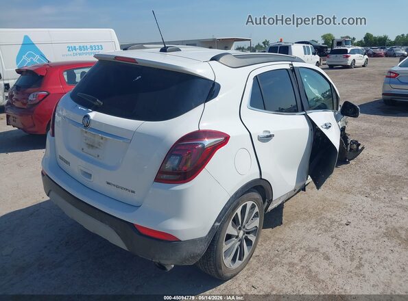 KL4CJCSM7KB748127 2019 BUICK ENCORE White Հետևի աջ