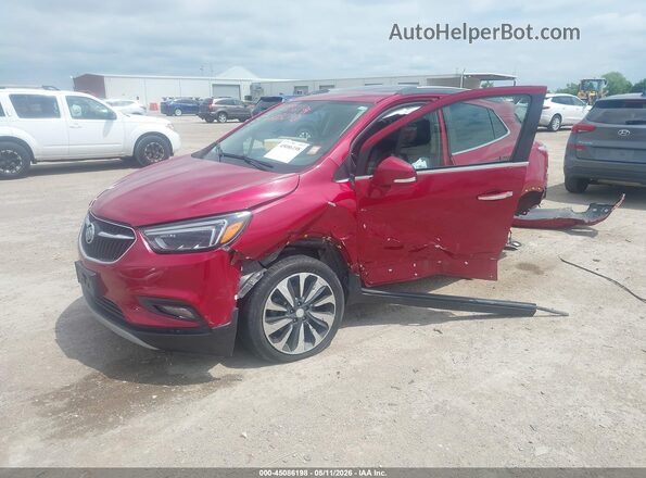 KL4CJCSMXKB875065 2019 BUICK ENCORE Red Front left