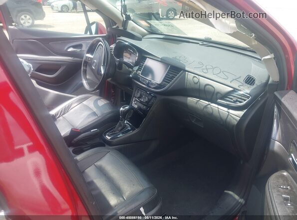 KL4CJCSMXKB875065 2019 BUICK ENCORE Red Front interior view