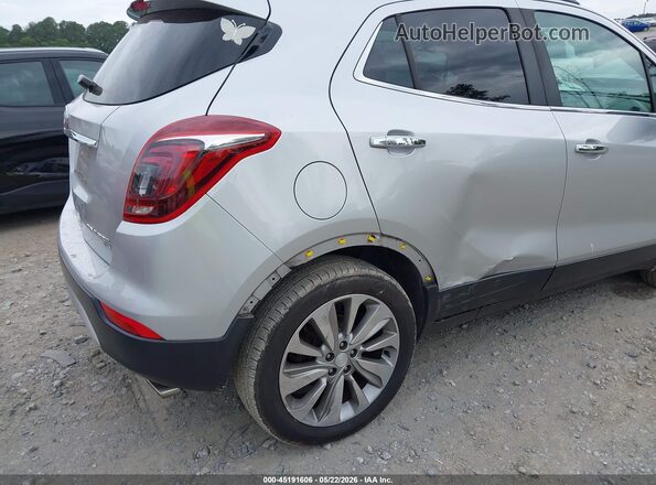 KL4CJESB0HB164378 2017 BUICK ENCORE Серебряный Вид спереди