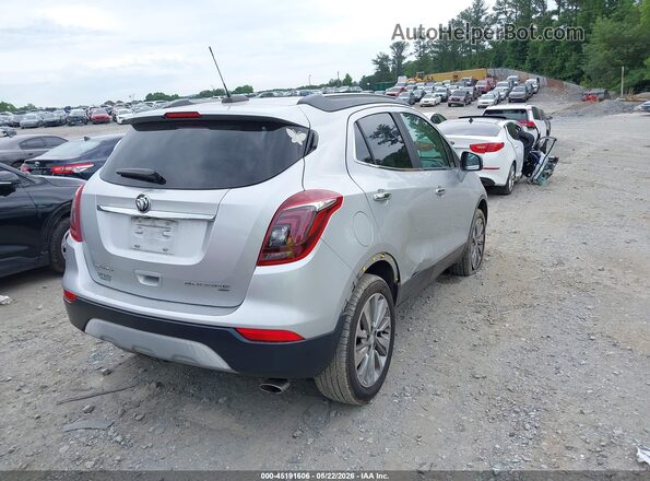 KL4CJESB0HB164378 2017 BUICK ENCORE Серебряный Задняя правая четверть