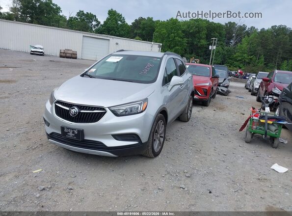 KL4CJESB0HB164378 2017 BUICK ENCORE Серебряный Передняя левая четверть