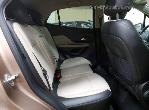 KL4CJESB0KB700320 2019 BUICK ENCORE Gold უკანა სალონის ხედი