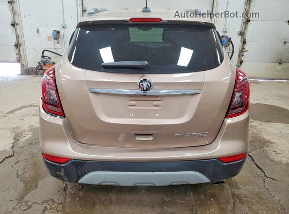 KL4CJESB0KB700320 2019 BUICK ENCORE Gold უკანა ხედი