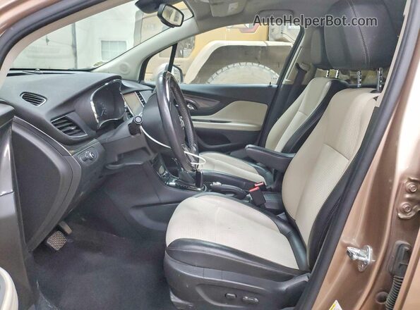 KL4CJESB0KB700320 2019 BUICK ENCORE Gold წინა სალონის ხედი