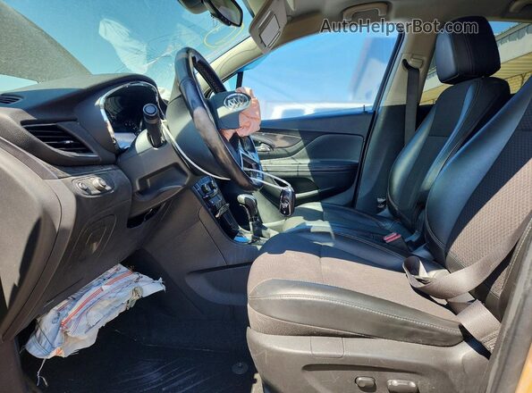 KL4CJESB3KB861289 2019 BUICK ENCORE Tan წინა სალონის ხედი