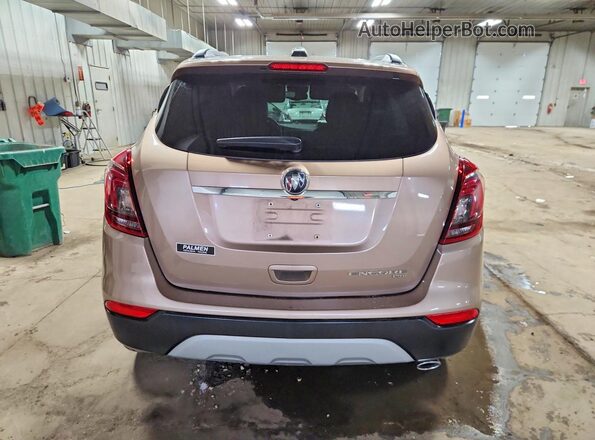 KL4CJESB3KB861289 2019 BUICK ENCORE Tan უკანა ხედი