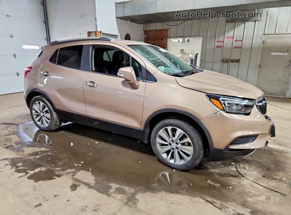 KL4CJESB3KB861289 2019 BUICK ENCORE Tan წინა მარჯვენა