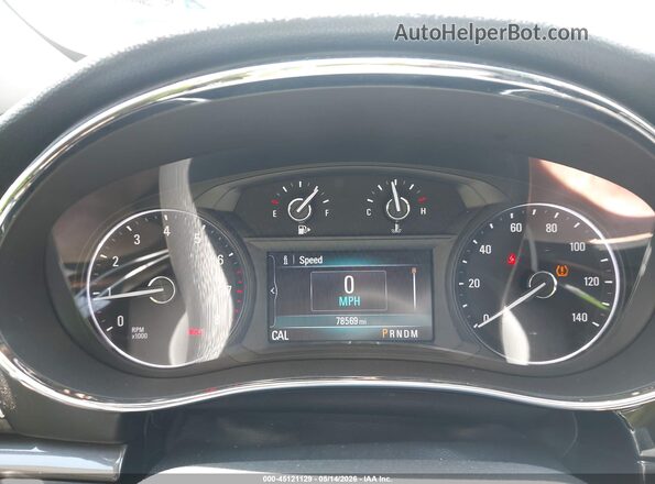 KL4CJESB7JB514675 2018 BUICK ENCORE Silver Հետևի նստատեղերի տեսք