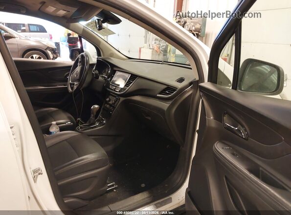 KL4CJESB7KB892819 2019 BUICK ENCORE White Widok wnętrza z przodu