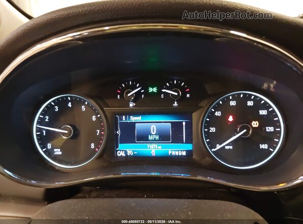 KL4CJESB7KB892819 2019 BUICK ENCORE White Widok tylnych siedzeń