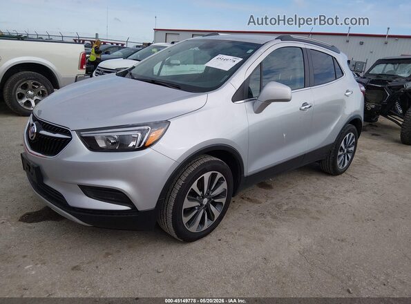 KL4CJESM0NB535360 2022 BUICK ENCORE Silver Передня ліва чверть
