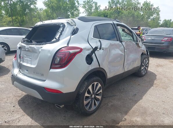 KL4CJESM2NB530158 2022 BUICK ENCORE Silver Trasero derecho