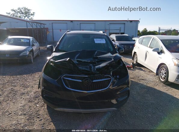 KL4CJESM3NB537975 2022 BUICK ENCORE Black უკანა სალონის ხედი
