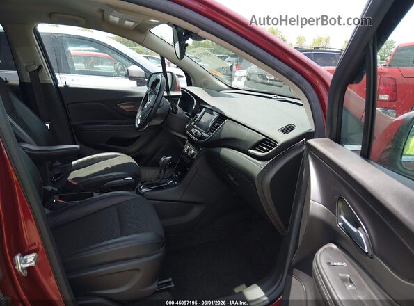 KL4CJESM4NB514561 2022 BUICK ENCORE Red Widok wnętrza z przodu