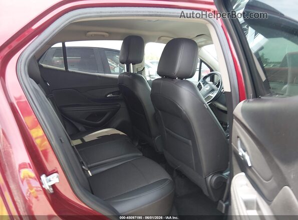 KL4CJESM4NB514561 2022 BUICK ENCORE Red Widok naklejki z numerem VIN