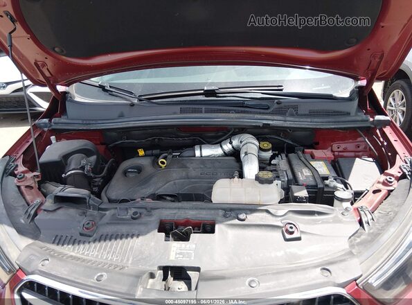 KL4CJESM4NB514561 2022 BUICK ENCORE Red Widok z tyłu