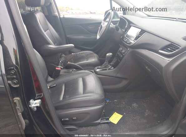 KL4CJGSB7HB208694 2017 BUICK ENCORE Black Front interior view