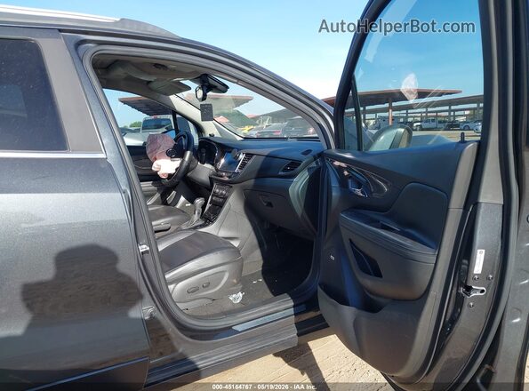 KL4CJGSB8HB210714 2017 BUICK ENCORE Gray Front interior view