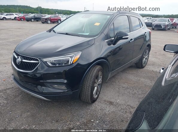 KL4CJGSM3KB751825 2019 BUICK ENCORE Черный Передняя левая четверть