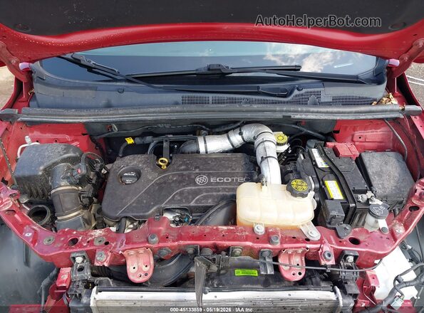 KL4CJGSM5KB700424 2019 BUICK ENCORE Красный Вид сзади