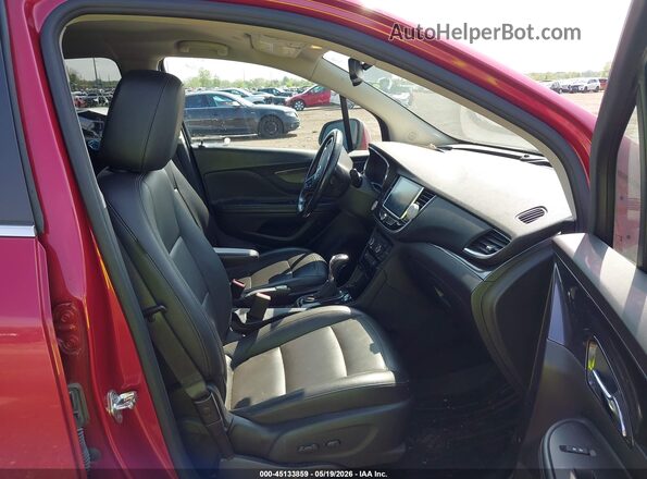 KL4CJGSM5KB700424 2019 BUICK ENCORE Красный Вид салона спереди