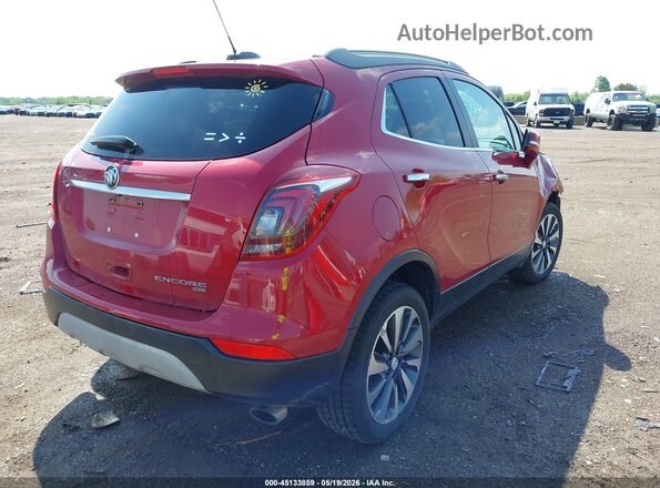 KL4CJGSM5KB700424 2019 BUICK ENCORE Красный Задняя правая четверть