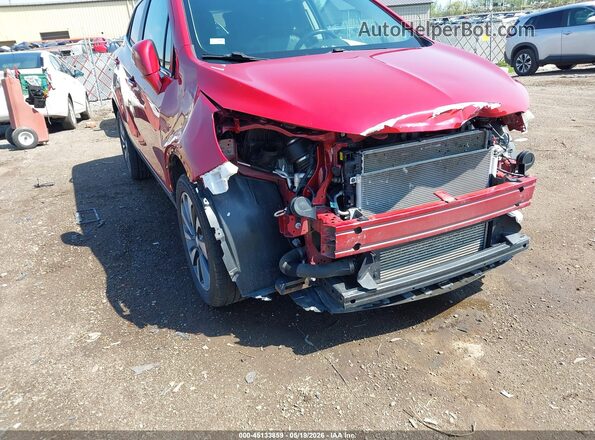 KL4CJGSM5KB700424 2019 BUICK ENCORE Красный Вид спереди