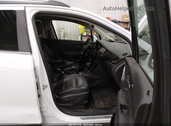 KL4CJGSM6KB792742 2019 BUICK ENCORE White Front interior view