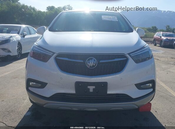 KL4CJHSB0JB535417 2018 BUICK ENCORE White Սարքավորումների վահանակի տեսք