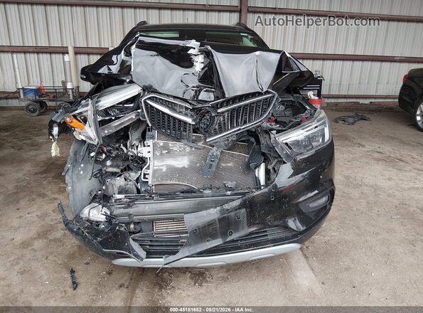 KL4CJHSB0JB639468 2018 BUICK ENCORE Black Front view