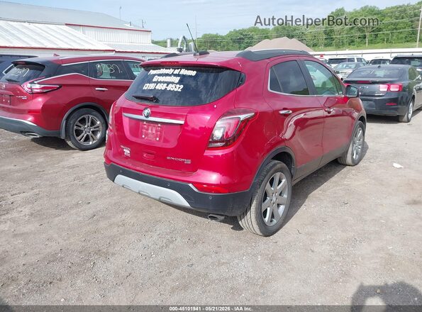 KL4CJHSB1JB642203 2018 BUICK ENCORE Red Հետևի աջ