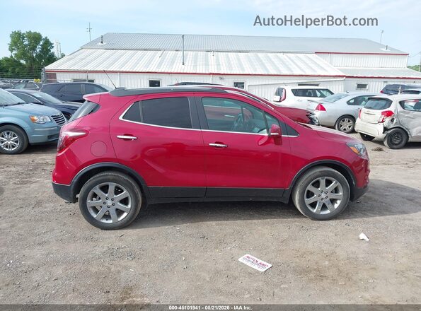 KL4CJHSB1JB642203 2018 BUICK ENCORE Red Սալոնի հետևի տեսք