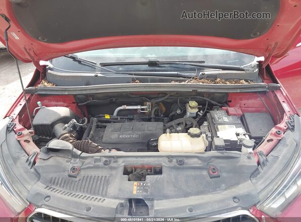 KL4CJHSB1JB642203 2018 BUICK ENCORE Red Հետևի տեսք