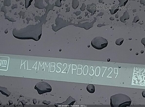 KL4MMBS21PB030729 2023 BUICK ENCORE White Շարժիչի բաժամունքի տեսք