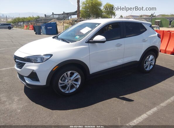 KL4MMBS24PB148306 2023 BUICK ENCORE White Առջևի ձախ երեք քառորդ տեսարան
