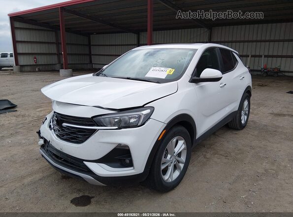 KL4MMBS27LB128934 2020 BUICK ENCORE White Przód lewy